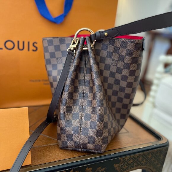 Louis Vuitton Graceful PM Bag + Louis Vuitton Adjustable Shoulder Strap 16 mm - Picture 3 of 8